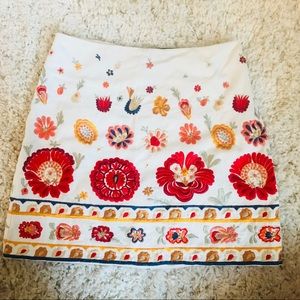 Topshop Floral Skirt